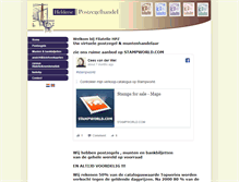 Tablet Screenshot of filateliehpz.nl